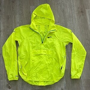 Brooks Neon Running Pullover with reflective